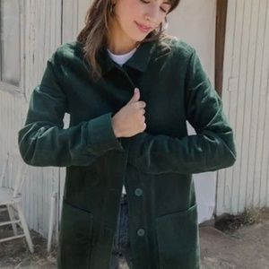 Tradlands chore coat, forest green size L